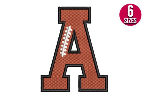 Captivating Football Font Alphabet Letter a
