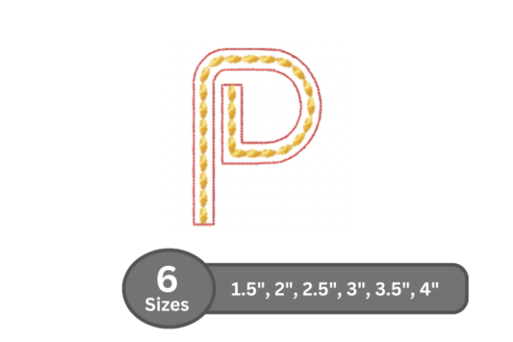 Elevating Sweatshirts with Rope Twist Alphabet -P