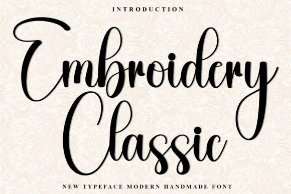 Festive Embroidery Classic for Handmade Delights