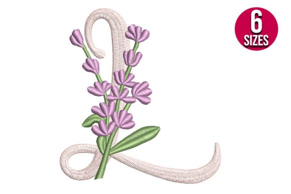 Lavender Font Letter L: A Charming Addition