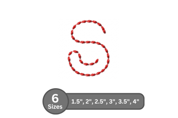 Soft Cord Alphabet -S: A Touch of Elegance